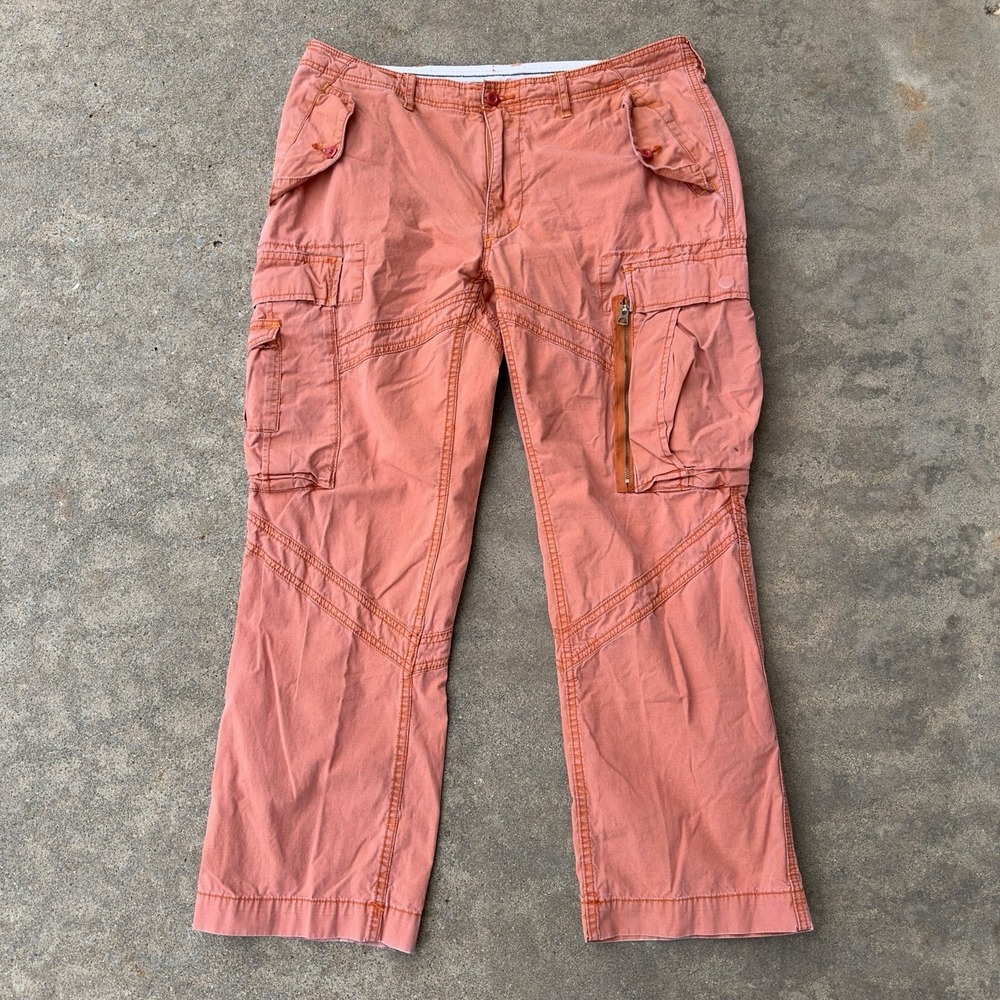 VTG Polo Ralph Lauren Cargo Pants Surplus Fit Paratrooper Military Mens 35x29-30
